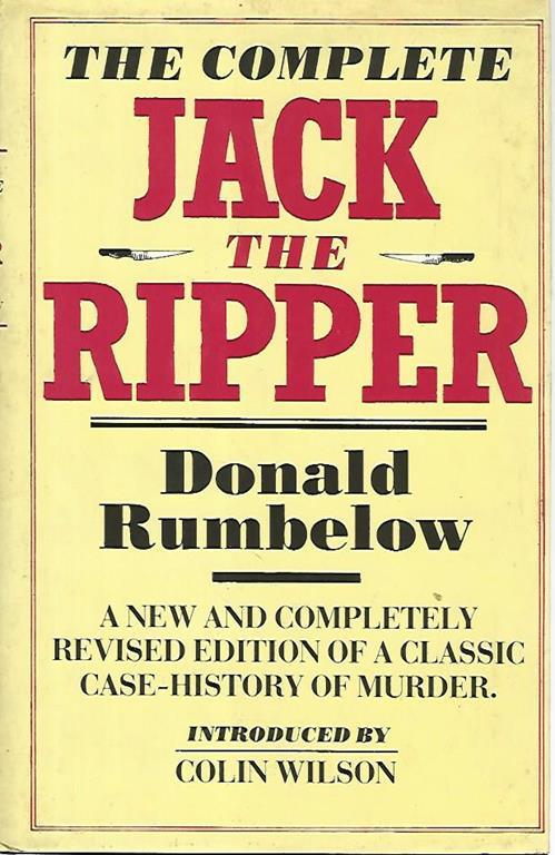 The complete Jack the ripper - Donald Rumbelov - copertina