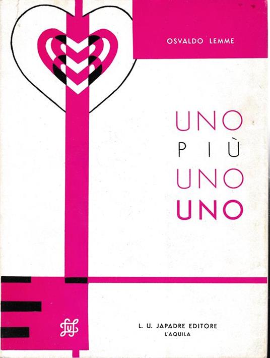 Uno più uno uno - O. Lemme - copertina