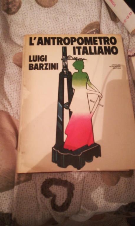 L' antropometro italiano - Luigi Barzini - copertina