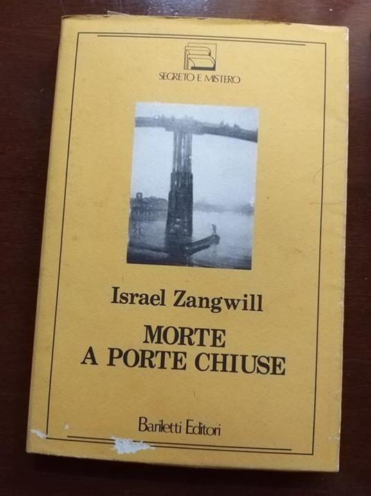 Morte a porte chiuse - Israel Zangwill - copertina