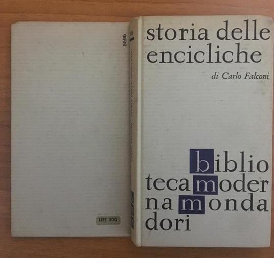 Storia delle Encicliche - Carlo Falconi - copertina