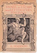 Storia ed esempi della letteratura italiana. Il Seicento vol. V°