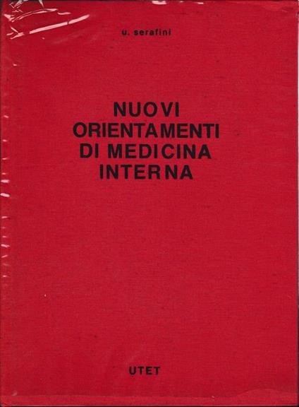 Nuovi orientamenti di medicina interna - Umberto Serafini - copertina