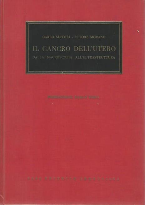 Il cancro dell'utero - Carlo Sirtori - copertina