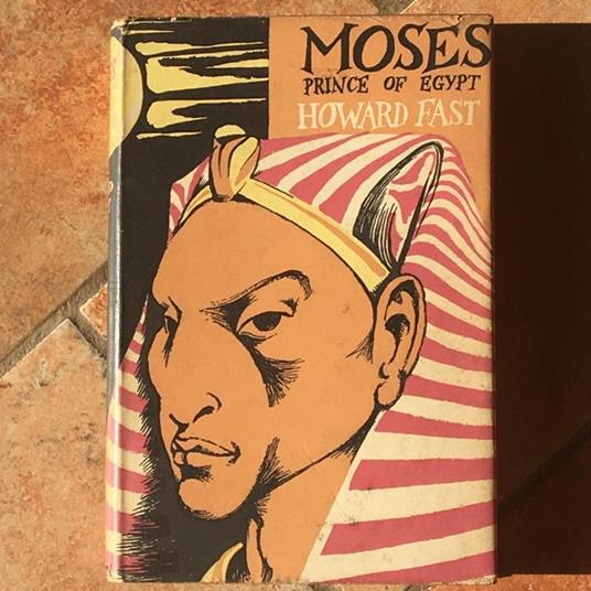 Moses Prince of Egypt - Howard Fast - copertina