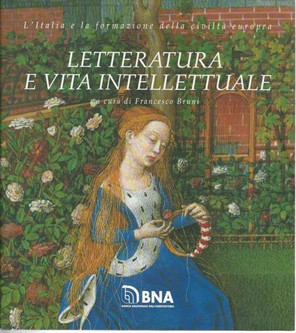 Letteratura e vita intellettuale - Francesco Bruni - copertina