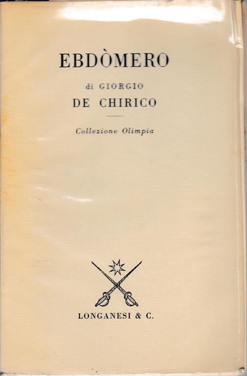 Ebdòmero - Gianni De Chirico - copertina