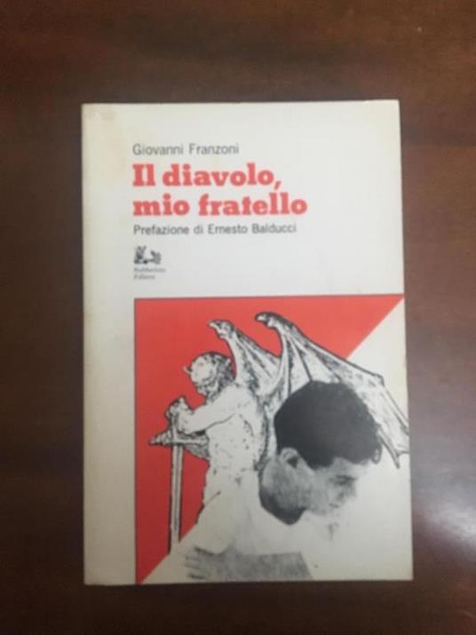 Il diavolo mio fratello - Giovanni Franzoni - copertina