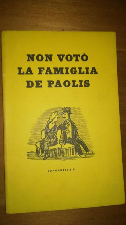 non votò la famiglia de paolis - Ranieri Martucci - copertina