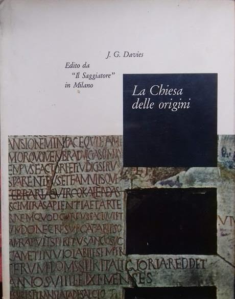 La Chiesa delle Origini - J. G. Davies - copertina