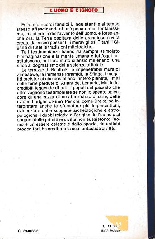 Titani nell'antichità. Vennero dallo spazio i "padri" dell'umanità? - W. R. Drake - 2