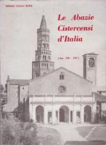 Le Abazie Cistercensi d'Italia (Sec. XII - XIV)