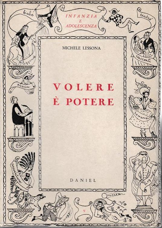 Volere è potere - Mario Lessona - copertina