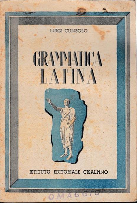 Grammatica Latina - Luigi Cunsolo - copertina