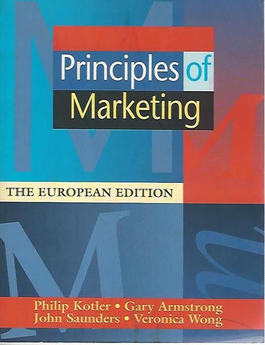 Principles of marketing - Philip Kotoler - copertina