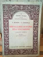 Breve corso di storia dell'educazione