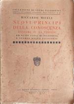 Nuovi principi della conoscenza fondata su la teoresi ed altri saggi di filosofia e storia della filosofia