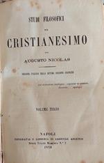 Studi filosofici sul Cristianesimo, vol. 3°