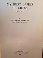 My Best Games of Chess. 1924-1937