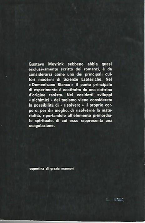 Il domenicano bianco - Gustavo Meyrink - 2