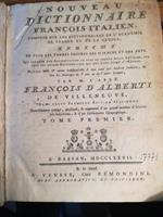 Nouveau Dictionnaire François - Italien