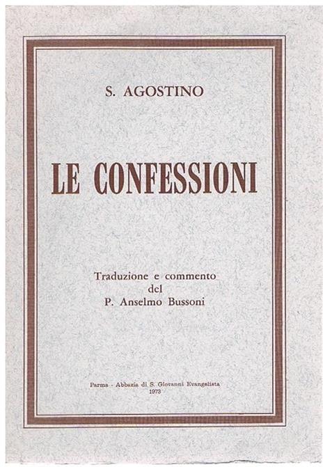 Le confessioni - Agostino (sant') - copertina