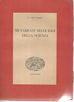 Mutamenti nelle basi della scienza