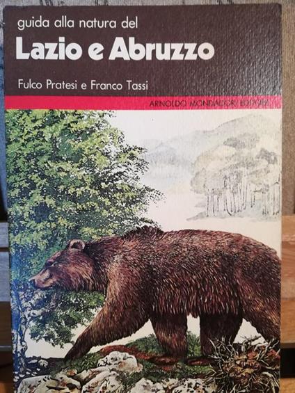 Guida alla natura di Lazio e Abruzzo - Fulco Pratesi - copertina