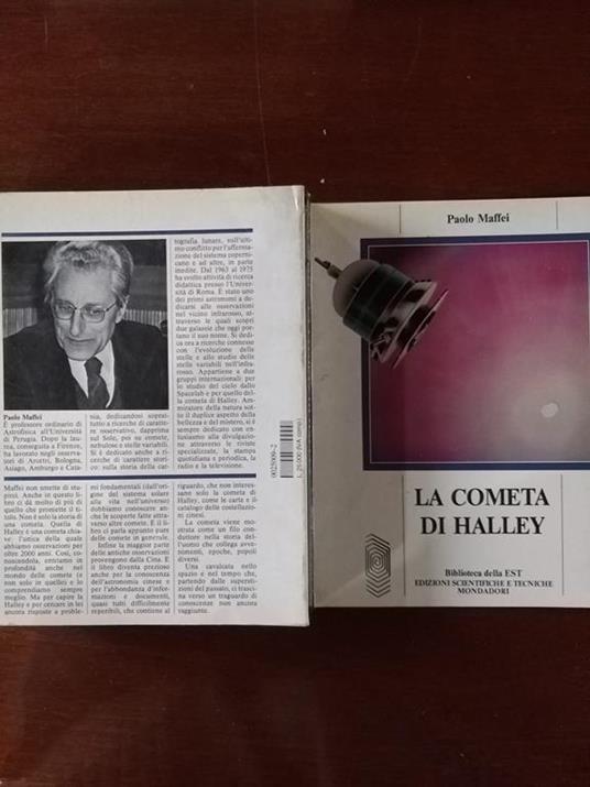 La cometa di Halley - Paolo Maffei - copertina