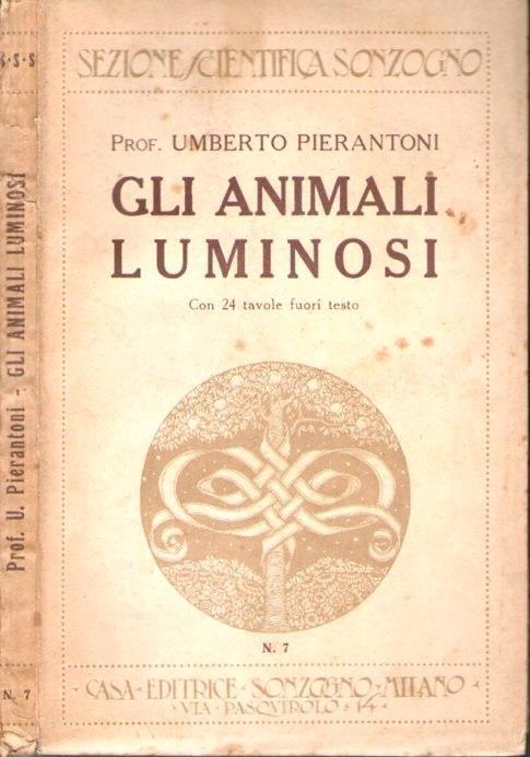 Gli animali luminosi - Umberto Pierantoni - copertina