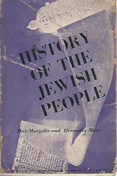 History of the jewish people - Max Margolis - copertina