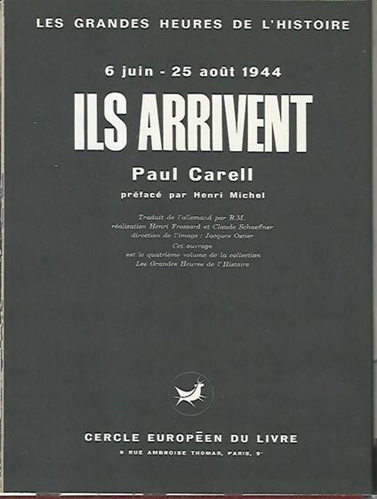 Ils arrivant! - Paul Carell - copertina