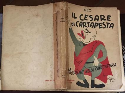 Il cesare di cartapesta - Enrico Gianeri - copertina