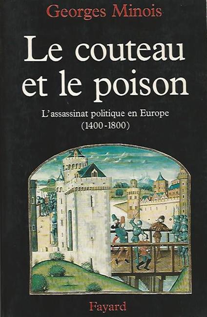 Le couteau et le poison - Georges Minois - copertina