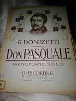 Don Pasquale pianoforte solo
