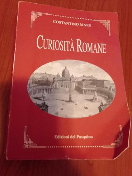 Curiosità romane - Costantino Maes - copertina