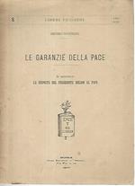 Le garanzie della pace