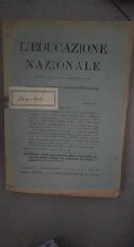 l educazione nazionale