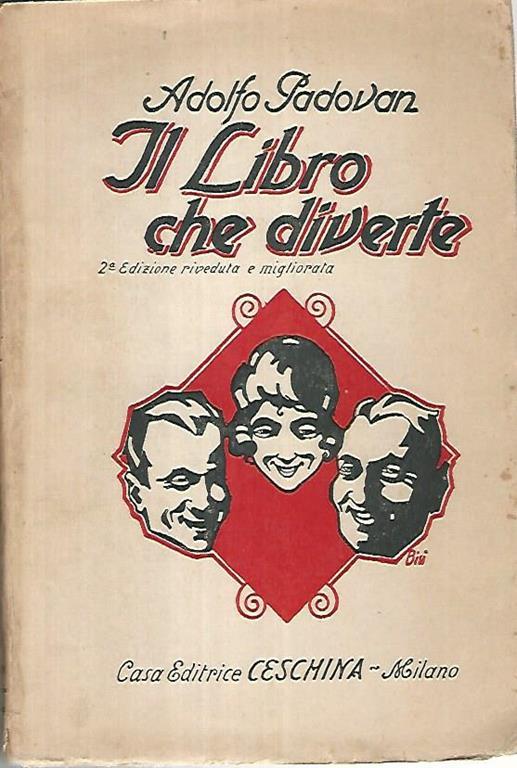 Il libro che diverte - Adolfo Padovan - copertina