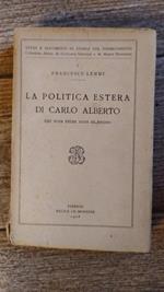 La politica estera di Carlo Alberto