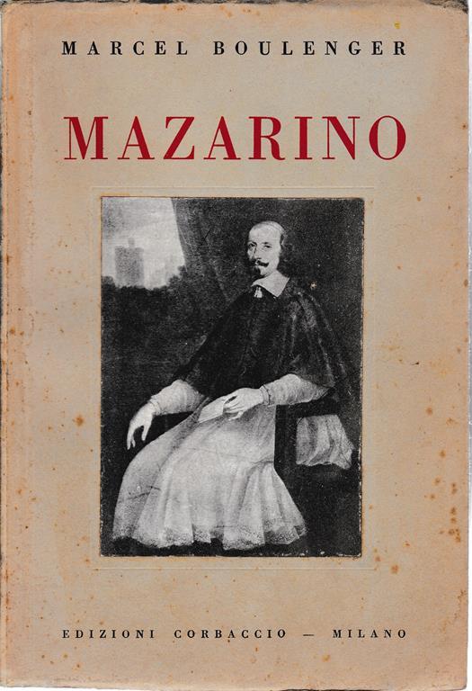 Mazarino - Marcel Boulenger - copertina