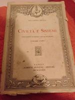 Civiltà e sistemi lineamenti di storia della filosofia ad uso Delle scuole secondarie e Delle persone colte