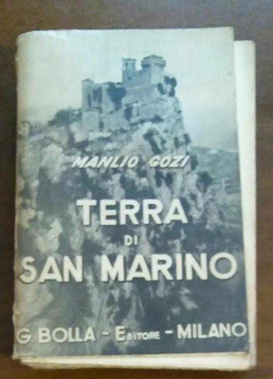 Terra Di San Marinoa - Manlio Gozi - copertina