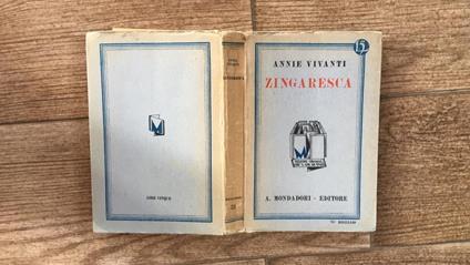 Zingaresca - Annie Vivanti - copertina