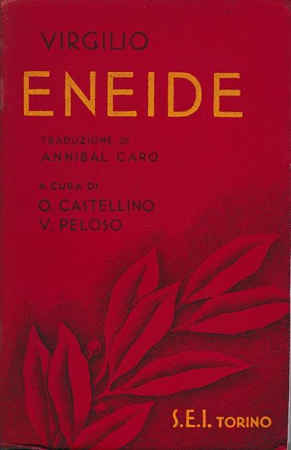 Eneide - Publio Virgilio Marone - copertina