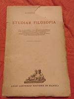 Studiare filosofia