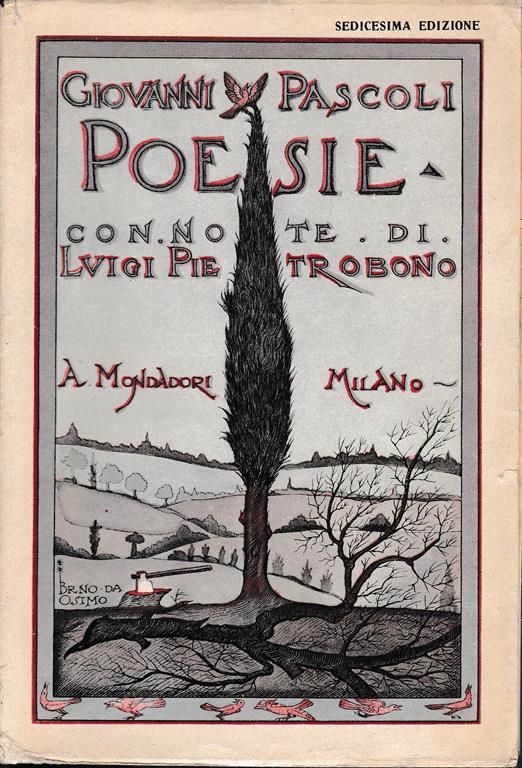Poesie. Con note di Luigi Pietrobono - Giovanni Pascoli - copertina