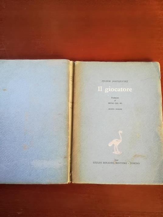 Il giocatore - Fëdor Dostoevskij - Libro Usato - Einaudi 