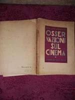 Osservazioni sul cinema