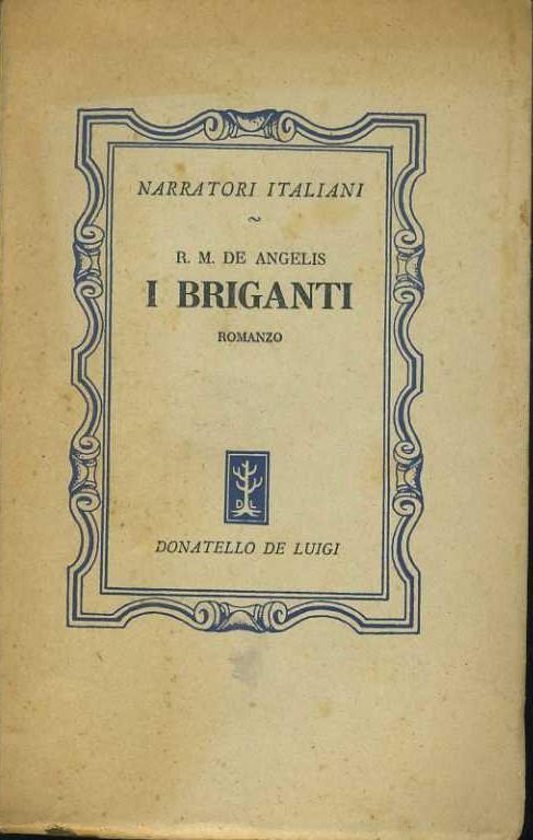 I briganti - R. M. De Angelis - copertina